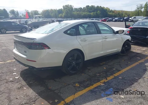 2024 Honda Accord Hybrid Sport-L из США, поврежденный, VIN 1HGCY2F73RA074284